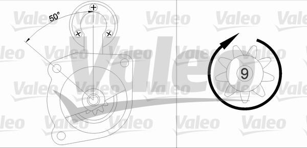 Valeo 433318 - Starteris autodraugiem.lv