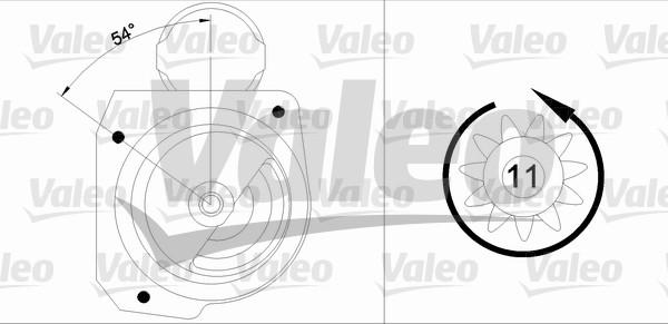 Valeo 433327 - Starteris autodraugiem.lv