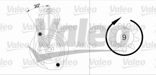 Valeo 433294 - Starteris autodraugiem.lv