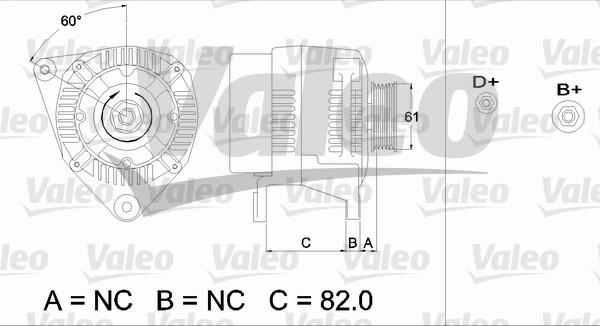 Valeo 437495 - Ģenerators autodraugiem.lv