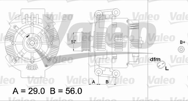 Valeo 437420 - Ģenerators autodraugiem.lv
