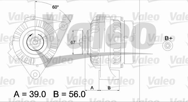 Valeo 437191 - Ģenerators autodraugiem.lv