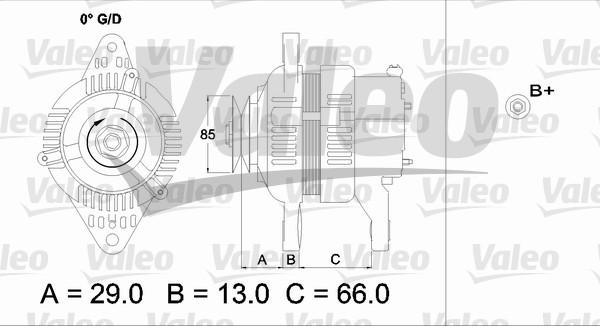 Valeo 437157 - Ģenerators autodraugiem.lv