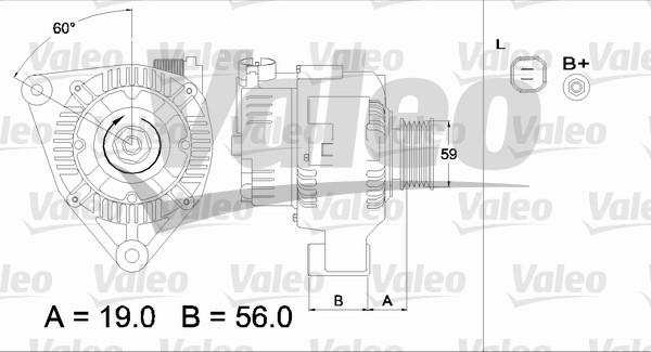 Valeo 437342 - Ģenerators autodraugiem.lv
