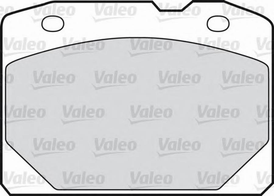 Valeo 551441 - Bremžu uzliku kompl., Disku bremzes autodraugiem.lv