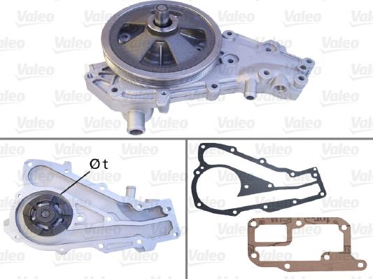 Valeo 506599 - Ūdenssūknis autodraugiem.lv