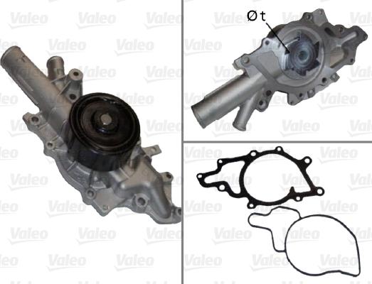 Valeo 506676 - Ūdenssūknis autodraugiem.lv