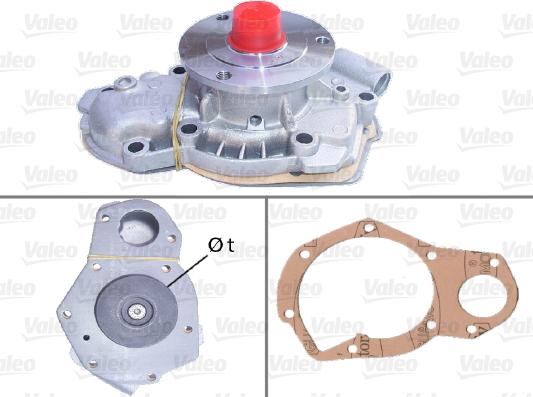 Valeo 506345 - Ūdenssūknis autodraugiem.lv