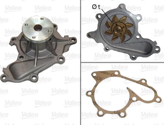 Valeo 506702 - Ūdenssūknis autodraugiem.lv