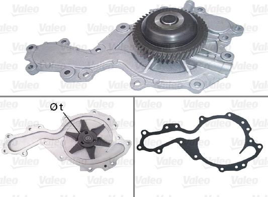Valeo 506728 - Ūdenssūknis autodraugiem.lv