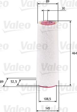 Valeo 585625 - Gaisa filtrs autodraugiem.lv