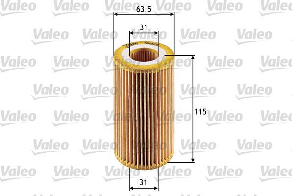 Valeo 586505 - Eļļas filtrs autodraugiem.lv