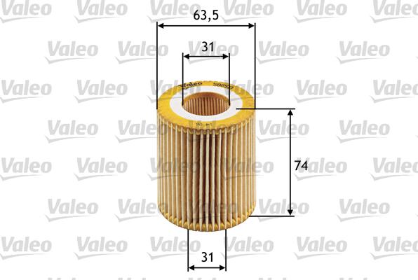 Valeo 586510 - Eļļas filtrs autodraugiem.lv