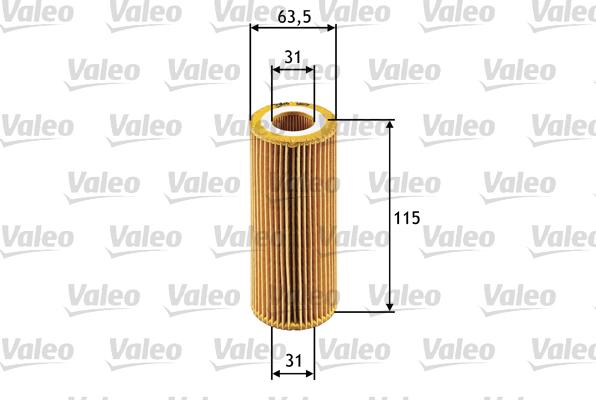 Valeo 586511 - Eļļas filtrs autodraugiem.lv