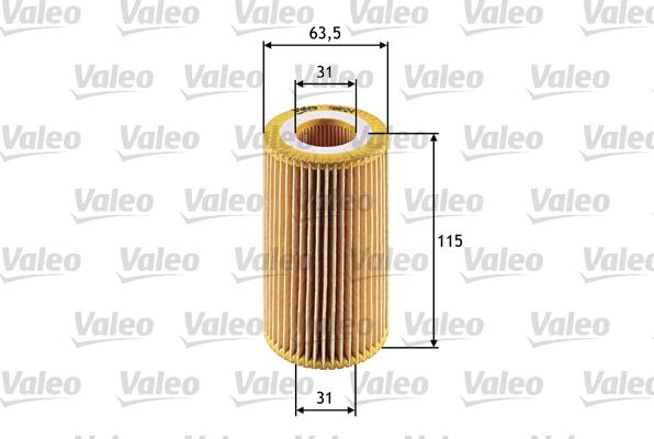 Valeo 586524 - Eļļas filtrs autodraugiem.lv