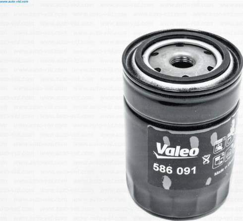 Valeo 586091 - Eļļas filtrs autodraugiem.lv