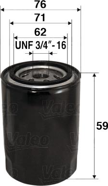 Valeo 586065 - Eļļas filtrs autodraugiem.lv