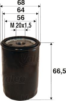Valeo 586022 - Eļļas filtrs autodraugiem.lv