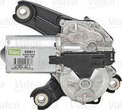 Valeo 582611 - Stikla tīrītāju motors autodraugiem.lv
