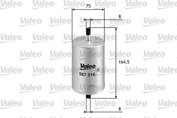 Valeo 587016 - Eļļas filtrs autodraugiem.lv