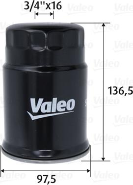 Valeo 587758 - Degvielas filtrs autodraugiem.lv