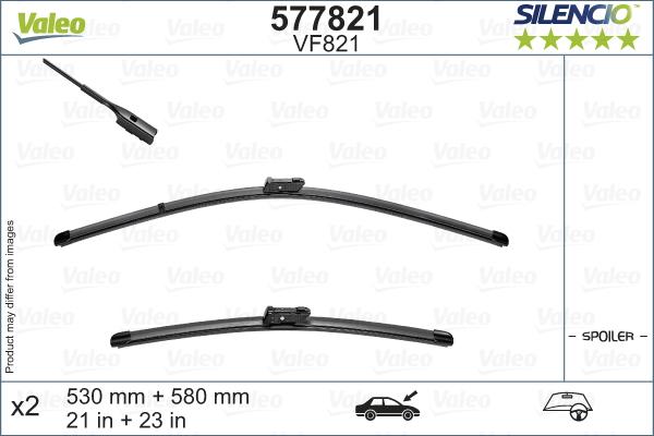 Valeo 577821 - Stikla tīrītāja slotiņa autodraugiem.lv