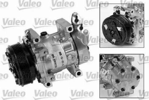 Valeo 699239 - Kompresors, Gaisa kond. sistēma autodraugiem.lv