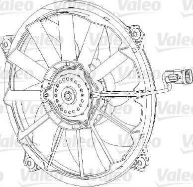 Valeo 696091 - Ventilators, Motora dzesēšanas sistēma autodraugiem.lv