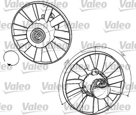 Valeo 696059 - Ventilators, Motora dzesēšanas sistēma autodraugiem.lv