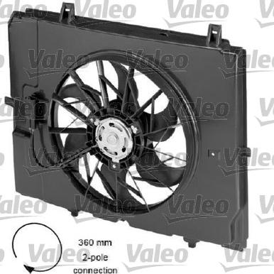 Valeo 696052 - Ventilators, Motora dzesēšanas sistēma autodraugiem.lv