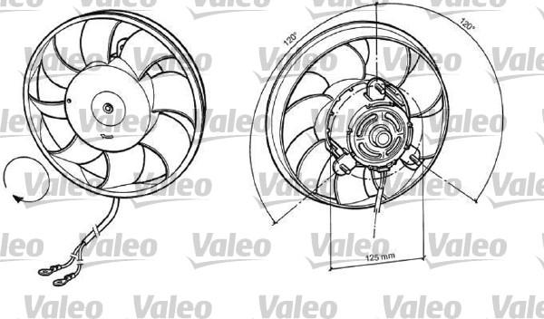Valeo 696037 - Ventilators, Motora dzesēšanas sistēma autodraugiem.lv