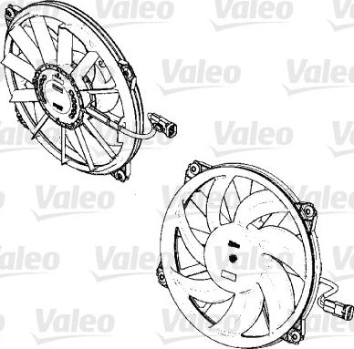 Valeo 696326 - Ventilators, Motora dzesēšanas sistēma autodraugiem.lv