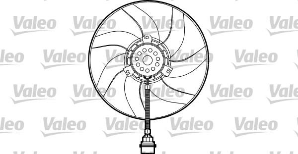 Valeo 698465 - Ventilators, Motora dzesēšanas sistēma autodraugiem.lv