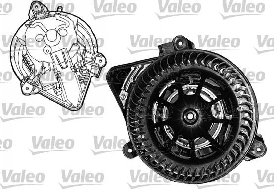 Valeo 698045 - Ventilators, Motora dzesēšanas sistēma autodraugiem.lv