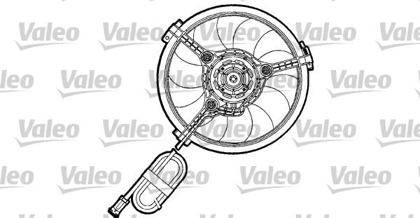 Valeo 698155 - Ventilators, Motora dzesēšanas sistēma autodraugiem.lv