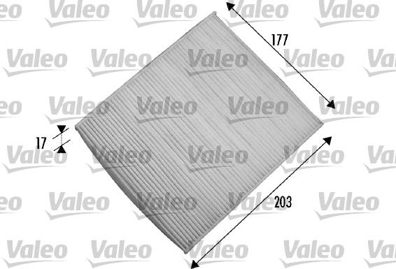 Valeo 698866 - Filtrs, Salona telpas gaiss autodraugiem.lv