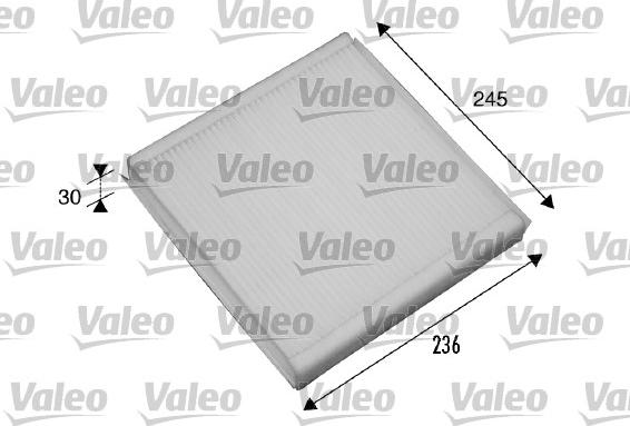 Valeo 698861 - Filtrs, Salona telpas gaiss autodraugiem.lv