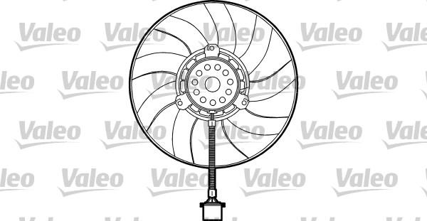 Valeo 698373 - Ventilators, Motora dzesēšanas sistēma autodraugiem.lv