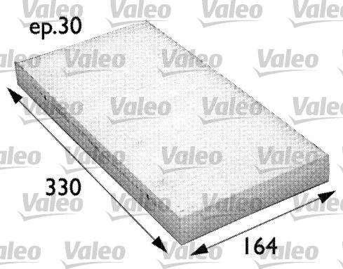 Valeo 698726 - Filtrs, Salona telpas gaiss autodraugiem.lv