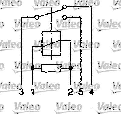 Valeo 643818 - Relejs, Darba strāva autodraugiem.lv