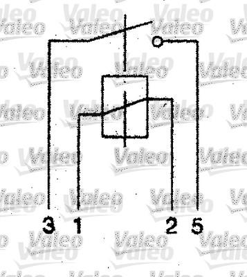 Valeo 643608 - Relejs, Darba strāva autodraugiem.lv
