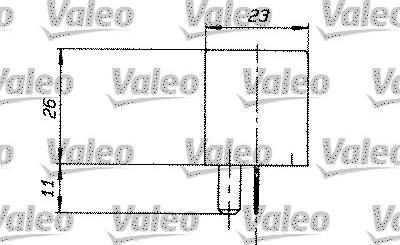 Valeo 643825 - Relejs, Darba strāva autodraugiem.lv