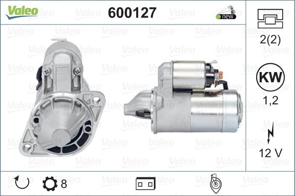 Valeo 600127 - Starteris autodraugiem.lv