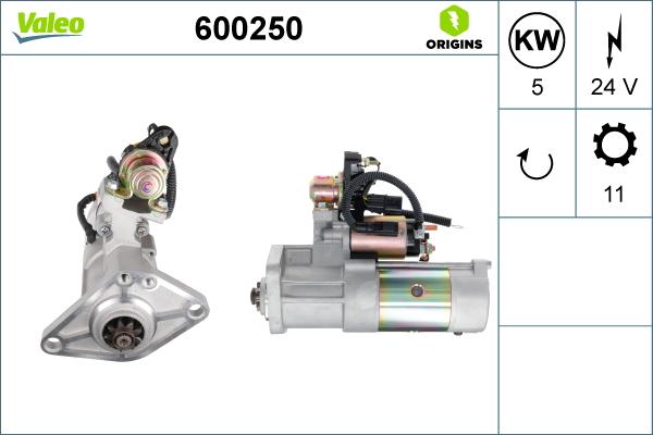 Valeo 600250 - Starteris autodraugiem.lv