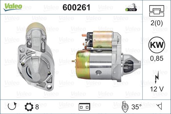 Valeo 600261 - Starteris autodraugiem.lv