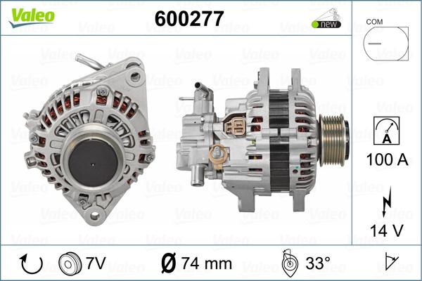 Valeo 600277 - Ģenerators autodraugiem.lv