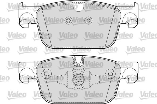 Valeo 601698 - Bremžu uzliku kompl., Disku bremzes autodraugiem.lv