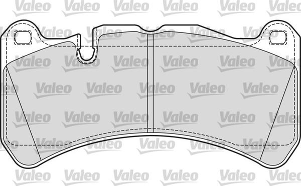 Valeo 601685 - Bremžu uzliku kompl., Disku bremzes autodraugiem.lv