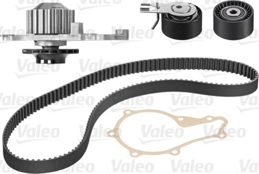 Valeo 614503 - Ūdenssūknis + Zobsiksnas komplekts autodraugiem.lv