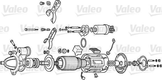 Valeo 6215A - Starteris autodraugiem.lv